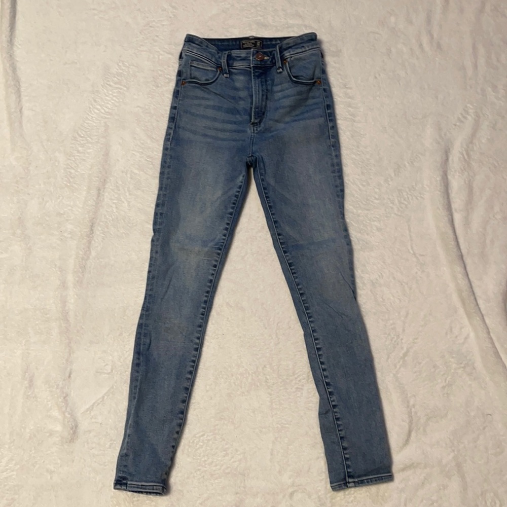 High rise super skinny Abercrombie&Fitch jeans
